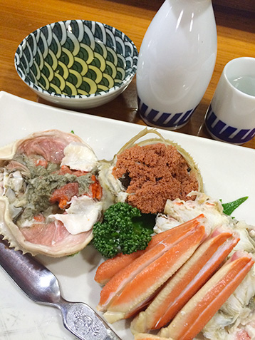 金沢の香箱蟹