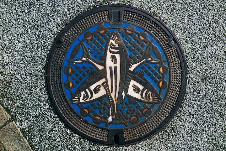 下を向いて歩こう！ マンホーラーが行くマンホール蓋めぐる富山観光