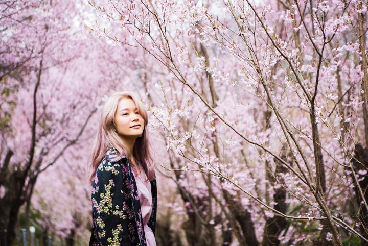 三春滝桜、花見山の桜…福島の名所でポートレート撮影に挑戦！