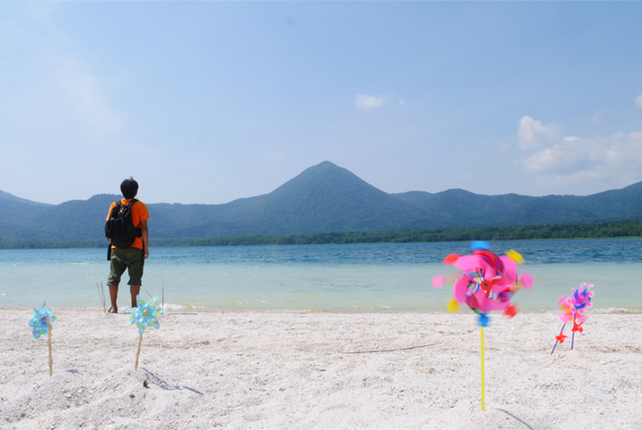 恐山の大祭でイタコに母を口寄せしてもらう
