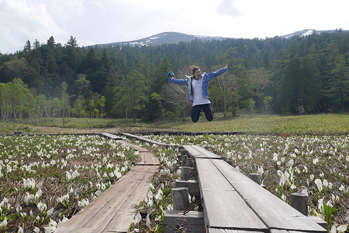 尾瀬の水芭蕉は今が見頃！梅雨のジメジメ知らずのさわやかな高原へ