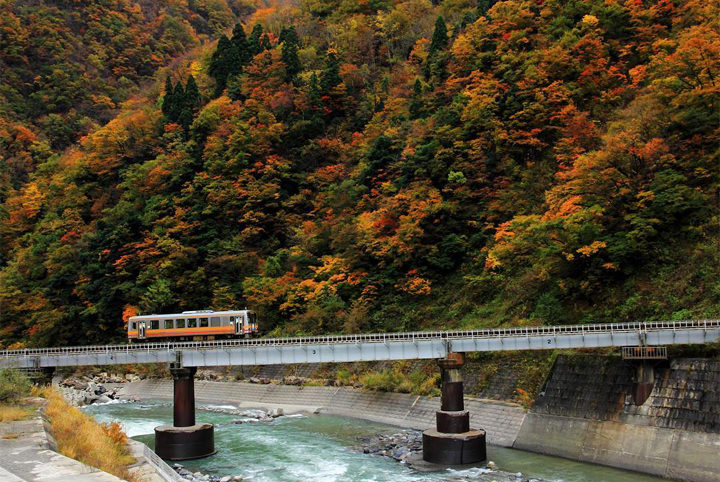 紅葉、海、夕日…絶景の車窓風景が楽しめるローカル線5選