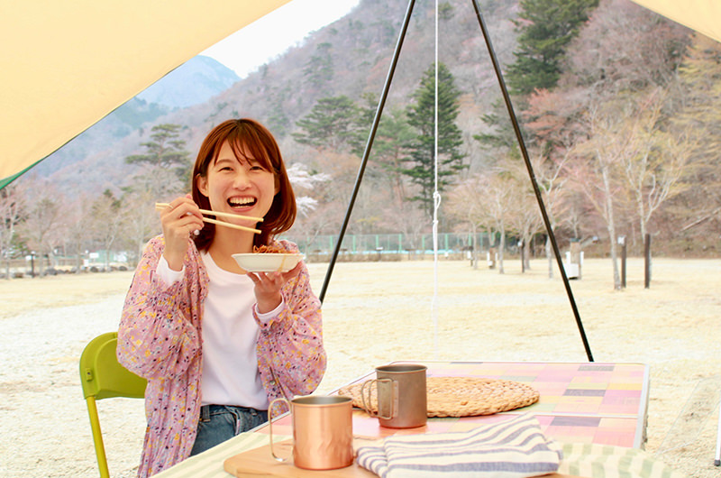 初心者にこそオススメ。新幹線で行く、手ぶらデイキャンプ