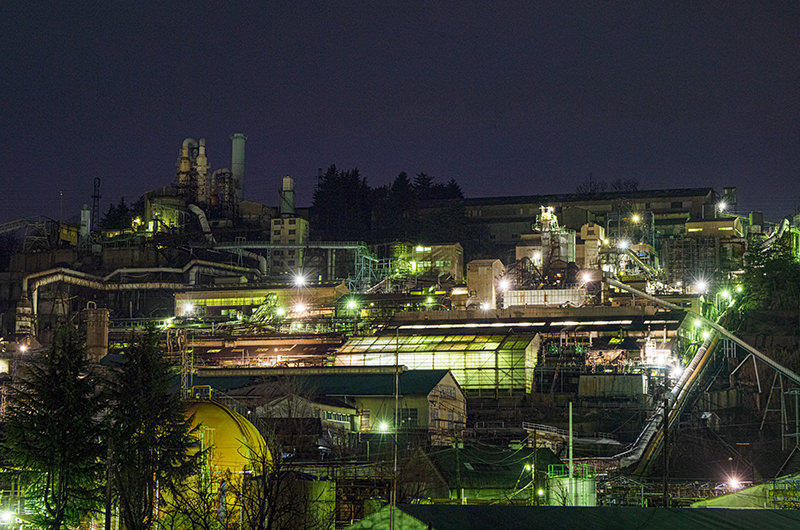 駅のホームから見える工場夜景は必見！上信電鉄の沿線は穴場だらけだった