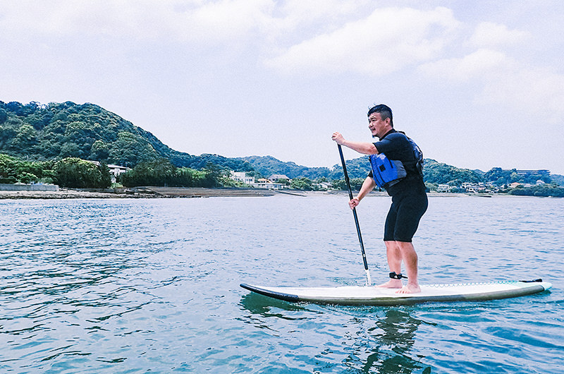 千葉・館山【SUP体験・サイクリング】を満喫するアウトドアな旅