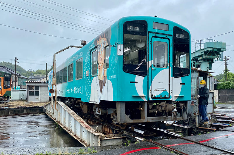静岡・天竜浜名湖鉄道（天浜線）の旅。転車台など鉄道文化財を巡る