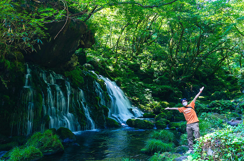 湧き水の滝・元滝伏流水。鳥海山の美しい水に癒やされる秋田の旅