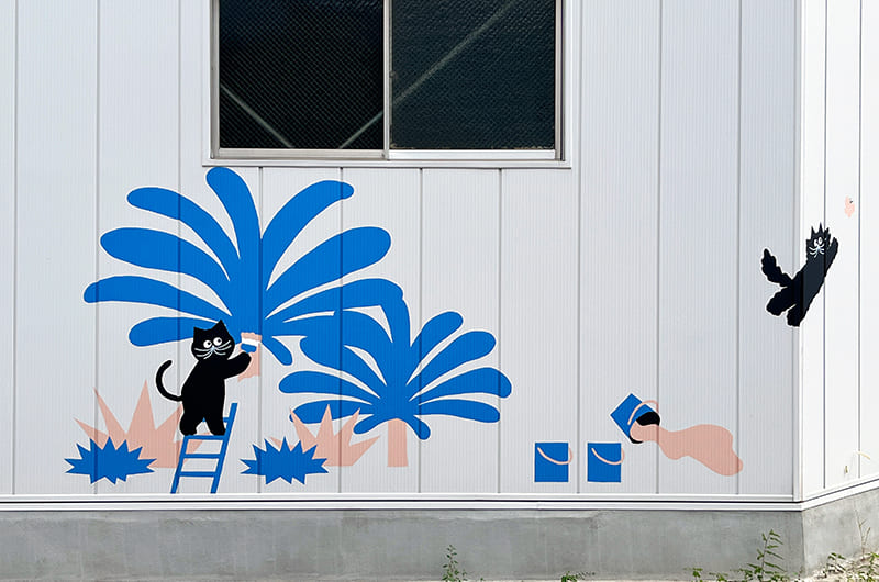 大阪・北加賀屋でアート巡り。まちなかアートに韓国系カフェまで