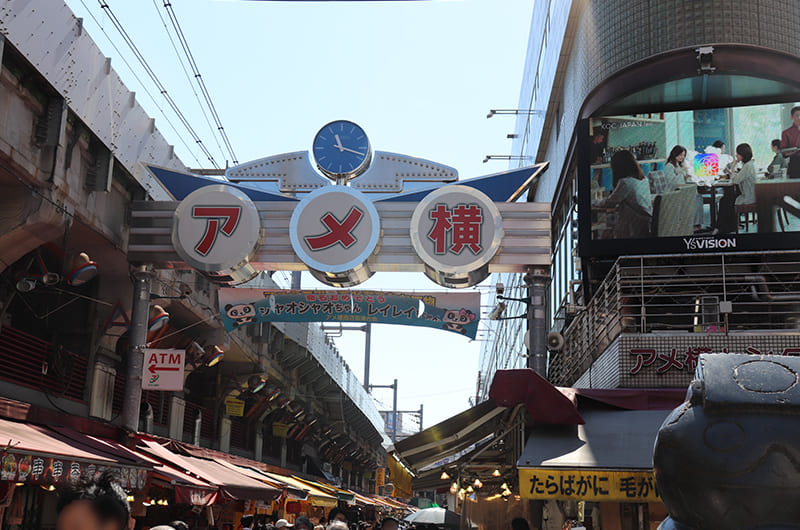東京・アメ横で多国籍料理を食べ歩き。異国情緒な街並みに驚き！