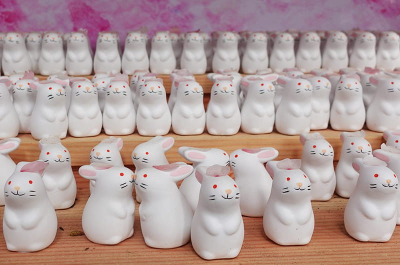 熊野大社でうさぎを探す？白兎駅に狛兎…うさぎづくしの山形旅