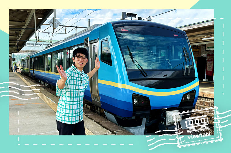 新しい観光列車「SATONO（さとの）」で郡山→喜多方への東北列車旅