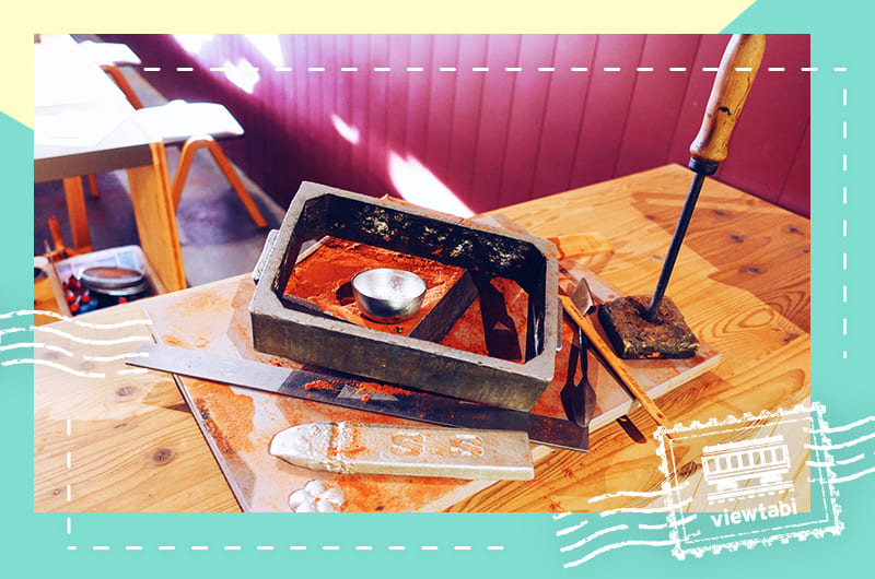 能作で製作体験＆工場見学。「高岡鋳物の町」を観光する富山の旅