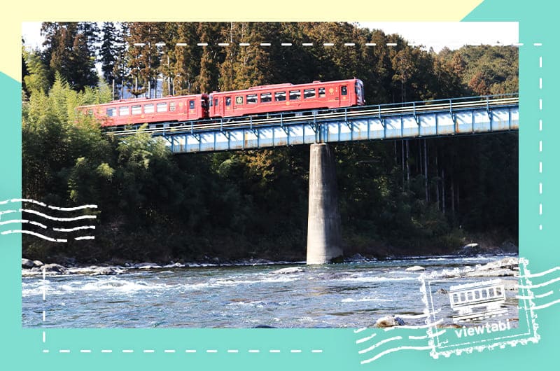 観光列車「ながら」長良川鉄道で乗り鉄旅。郡上八幡など沿線観光も