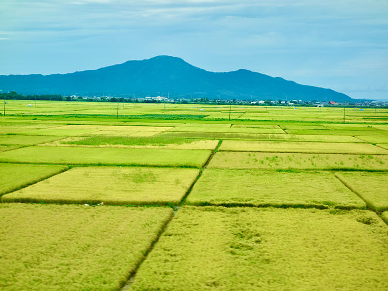 上越新幹線　車窓