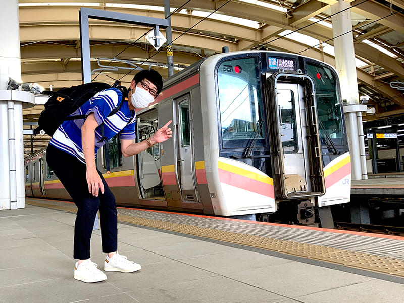 信越本線　E129系車両