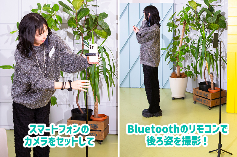 NAOMI様の撮影の様子