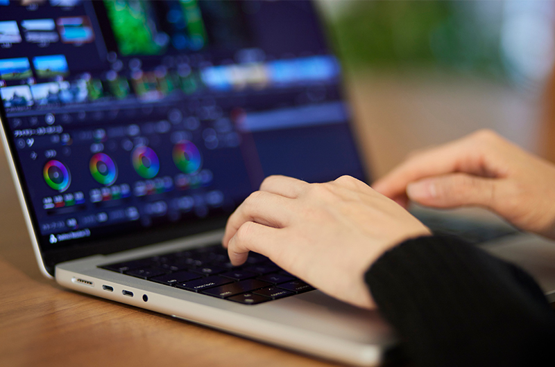 動画編集のイメージ