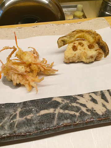 加賀れんこんの天ぷら