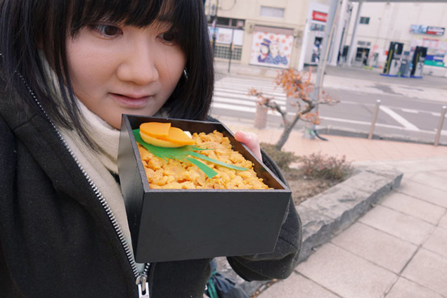 ウニ弁当と著者