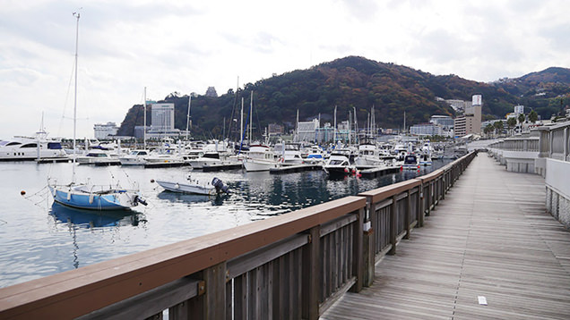 テトラポットから変貌を遂げたおしゃれなマリーナ