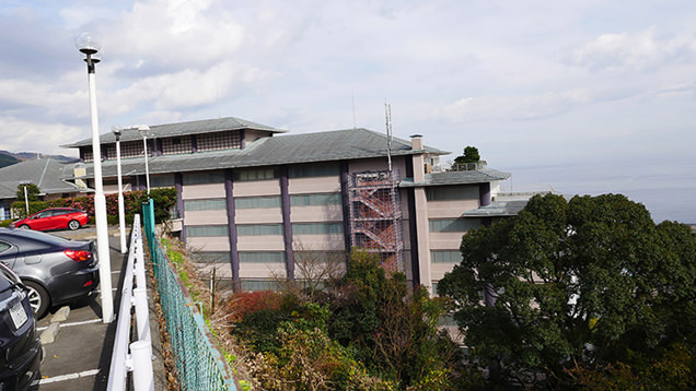 角度を変えても視界を遮る建物