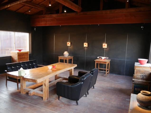 金沢・入江町にある工房「陶庵」