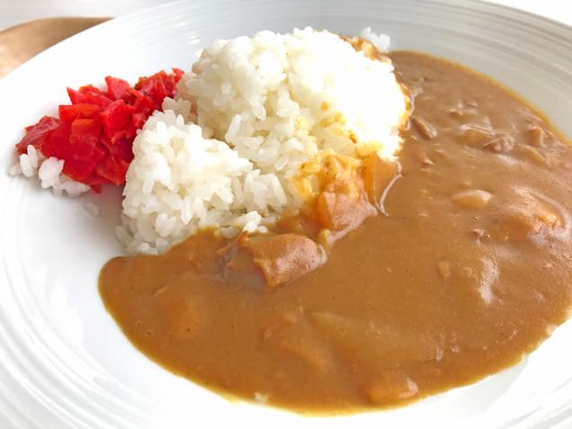 フードコートのカレー