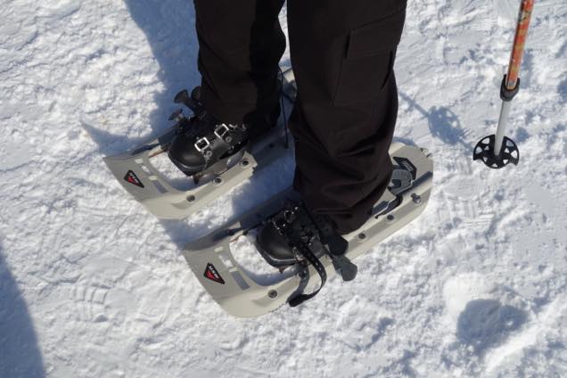 スノーシューを装着
