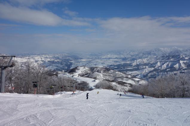 ガーラ湯沢の山頂