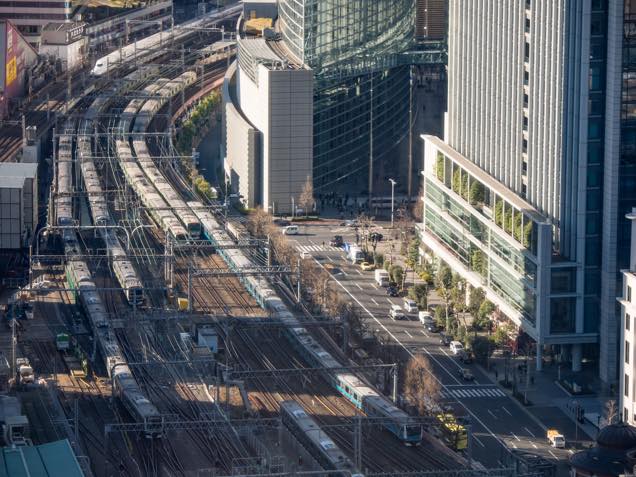 朝の東京駅
