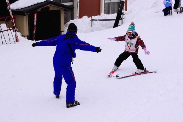 ボーゲンの練習