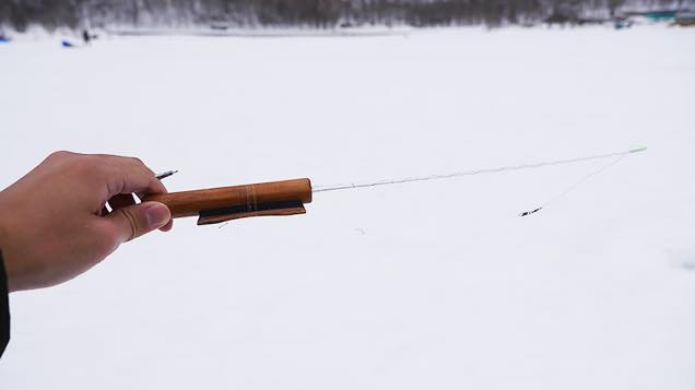 ワカサギ釣りの準備