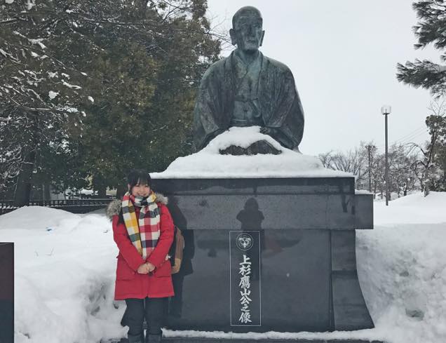上杉鷹山銅像