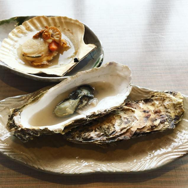 焼き牡蠣＆焼きホタテ