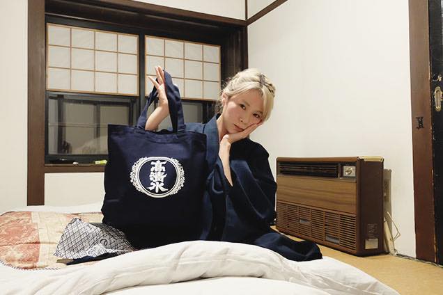 高清水ロゴ入りトートバッグ