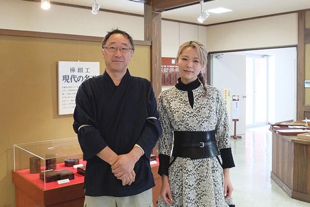 伝統工芸士の藤村さん