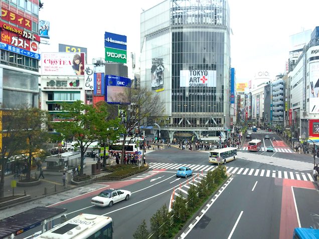 渋谷スクランブル交差点