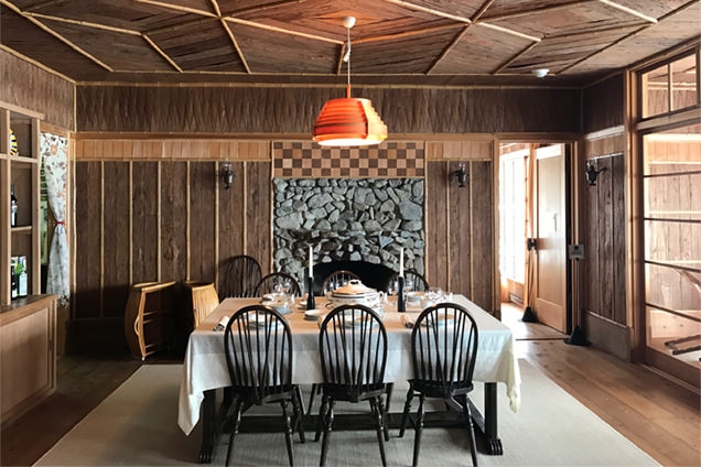 イタリア大使館別荘内部