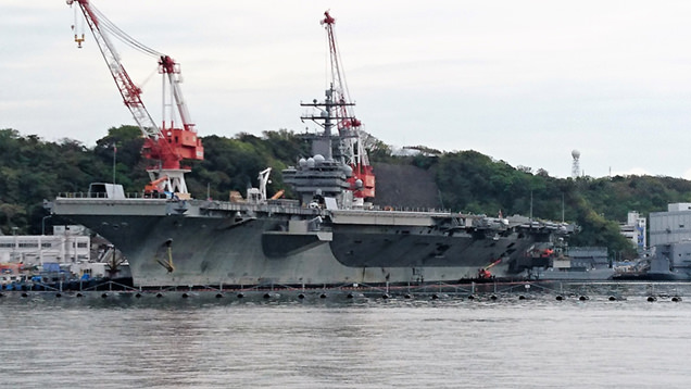 空母「ロナルド・レーガン」