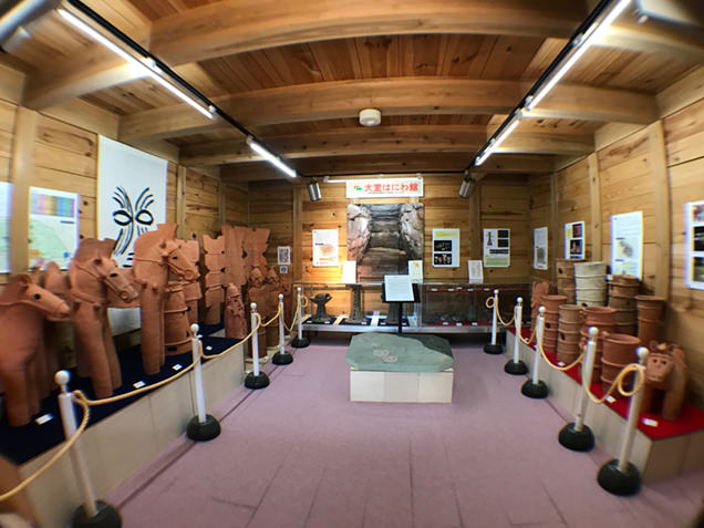 大室はにわ館 展示