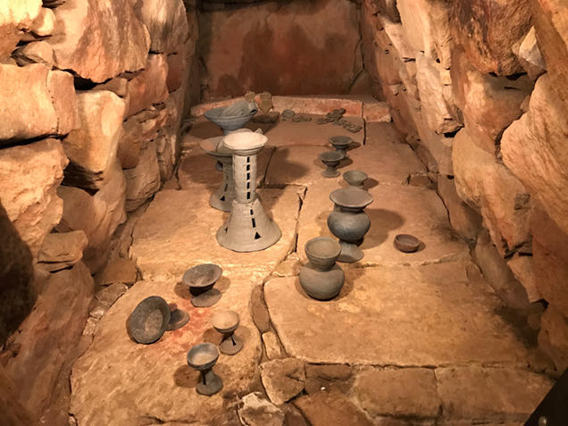 前二子古墳 玄室