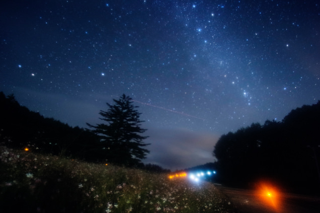 カシオペア座の天の川