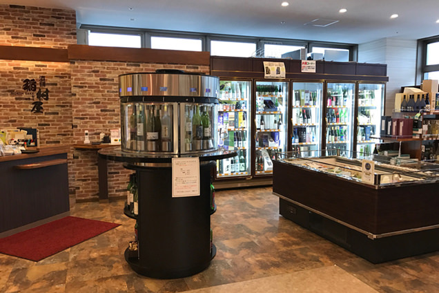 NORTH SAKE&WINE 酒舗 稲村屋店内