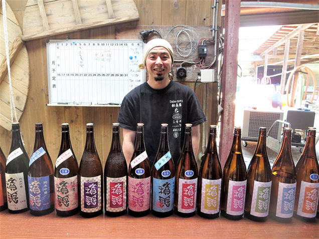 西飯田酒造店9代目 飯田一基さん