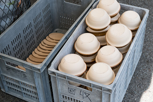 峠の釜めしの回収ボックス