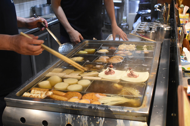 「おでん三吉」 おでん鍋