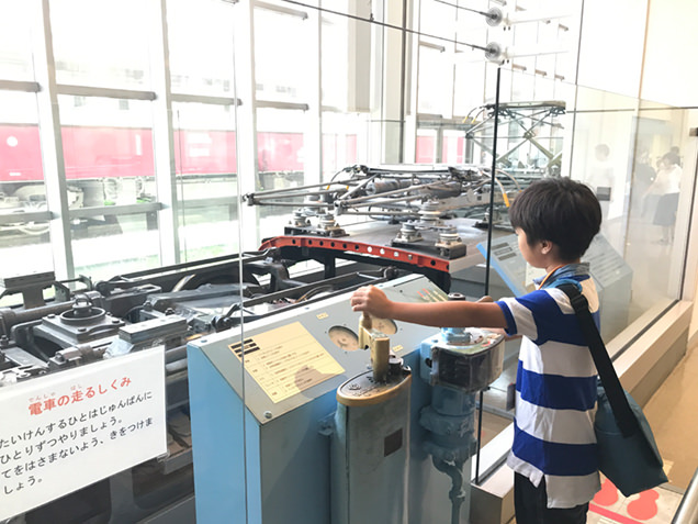 東武博物館 電車の仕組みを勉強できる