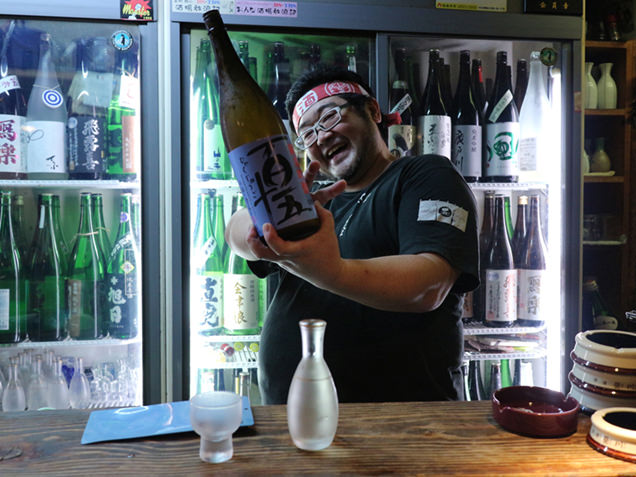 盃爛処　店主のカズくん