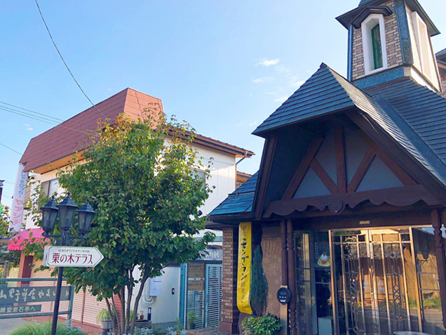 栗の木テラス店頭