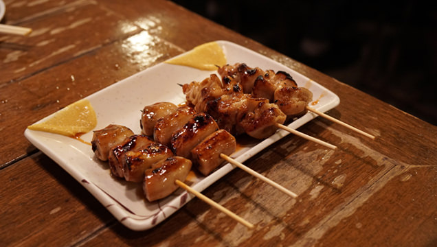 たつや駅前店　ガツ刺し